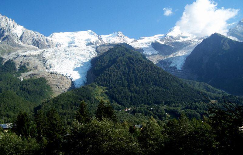 Glacier des Bossons à Chamonix