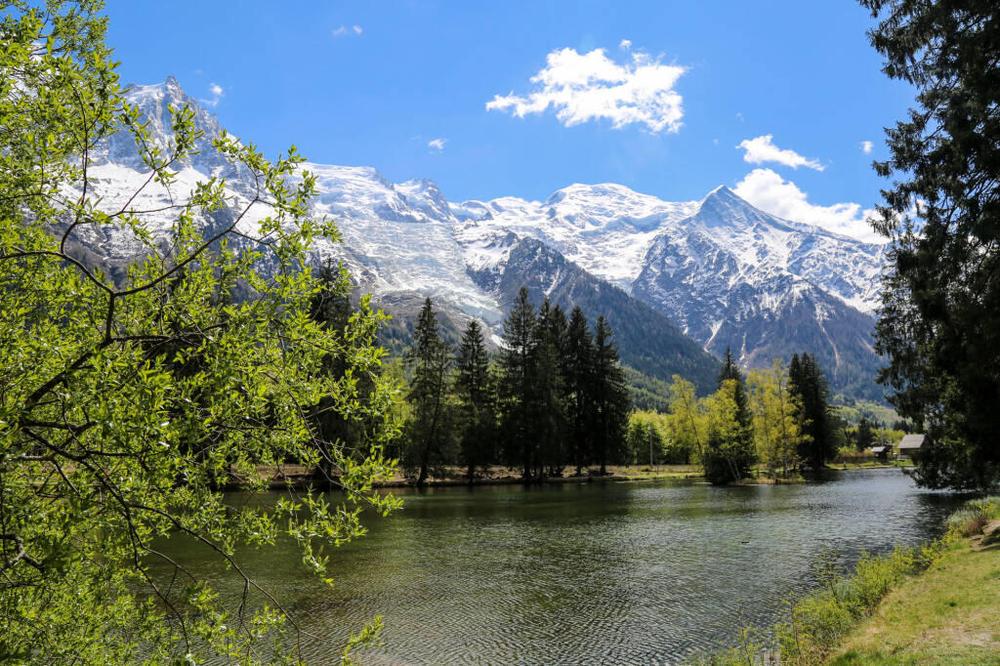 Lac des Gaillands à Chamonix