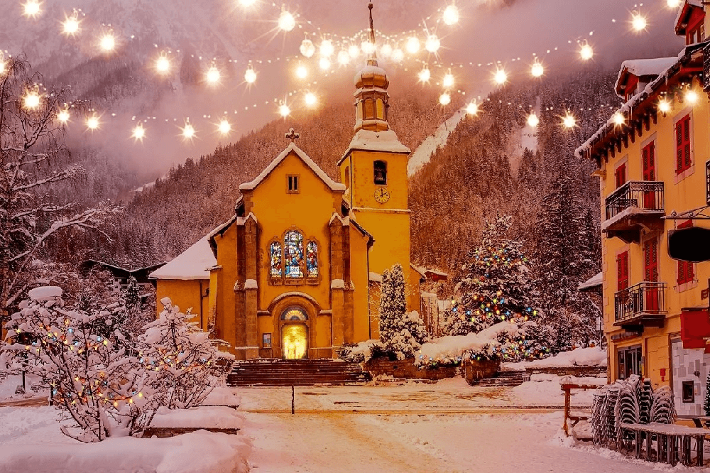 Marché de Noël à Chamonix
