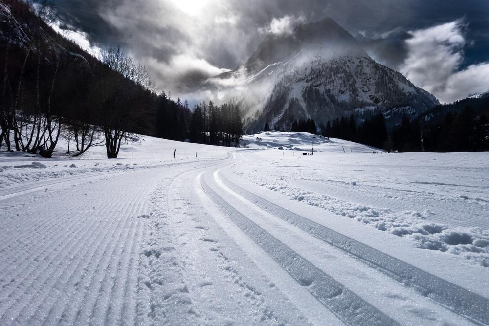 Piste de fond à Vallorcine - Chamonix