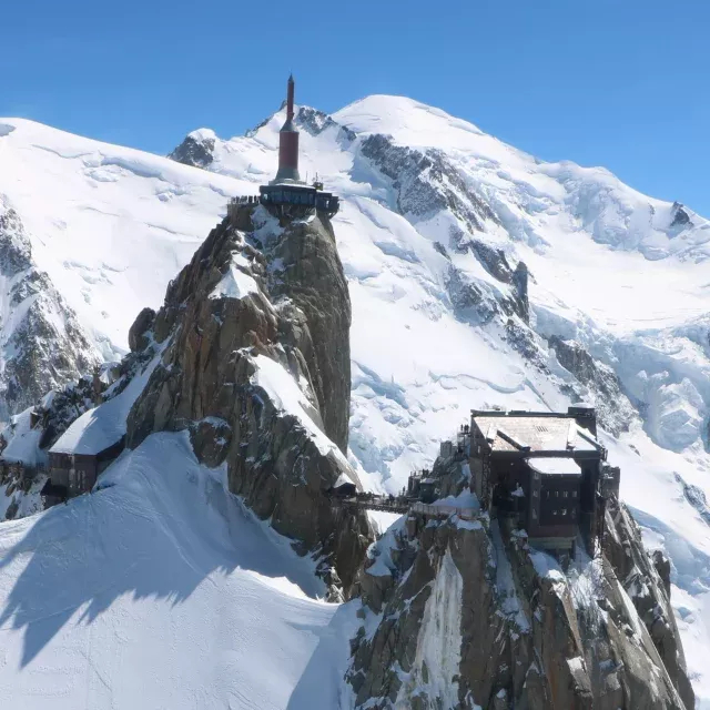 L'Aiguille du Midi à Chamonix