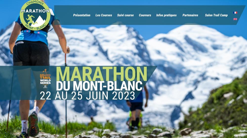 Le Marathon du Mont-Blanc à Chamonix