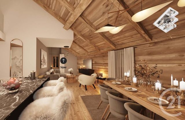Appartement F5 à vendre - 5 pièces - 140.29 m2 - CHAMONIX MONT BLANC - 74 - RHONE-ALPES - Century 21 Mont-Blanc Invest