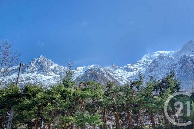Terrain à vendre CHAMONIX MONT BLANC