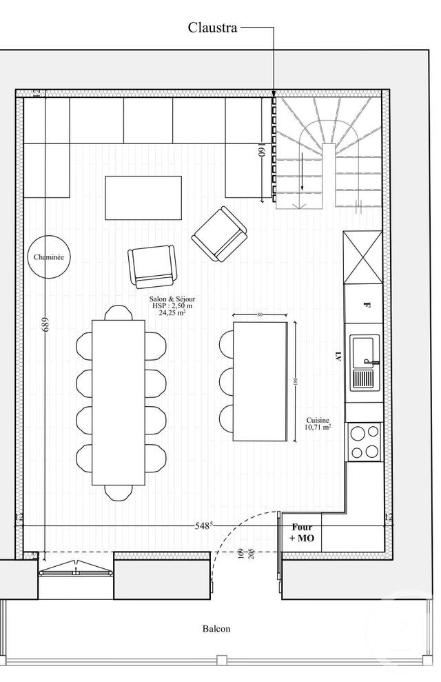 Appartement F4 à vendre - 4 pièces - 111.0 m2 - CHAMONIX MONT BLANC - 74 - RHONE-ALPES - Century 21 Mont-Blanc Invest
