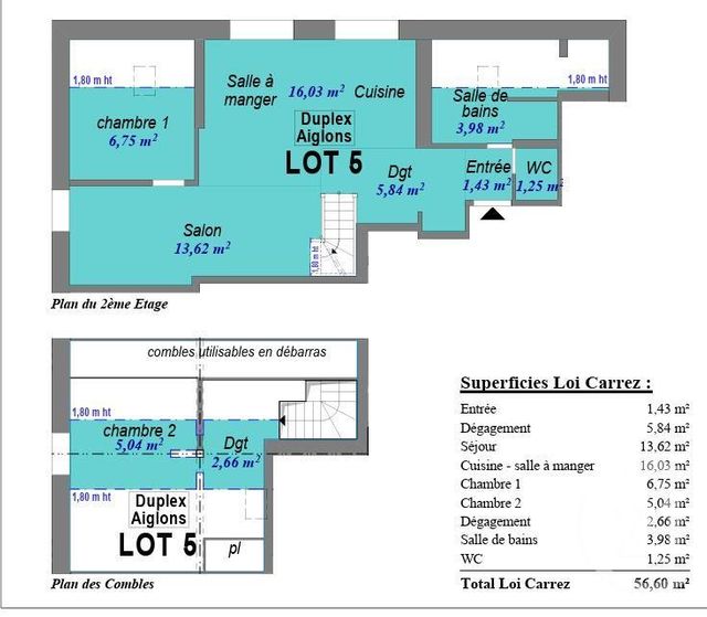 Appartement T3 à vendre - 3 pièces - 67.89 m2 - LES HOUCHES - 74 - RHONE-ALPES - Century 21 Mont-Blanc Invest